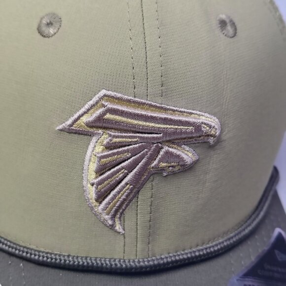 Atlanta Falcons Salute to Service Hat Cap Snap Back One Size Cool Micro New Era - Picture 3 of 15